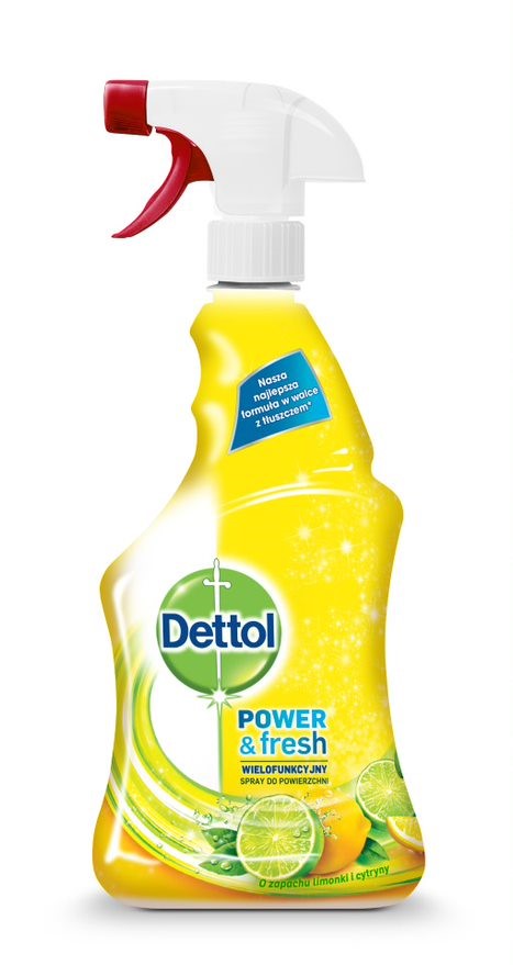 Dettol antibakt. sprej na povrchy 500ml Citron a Limetka