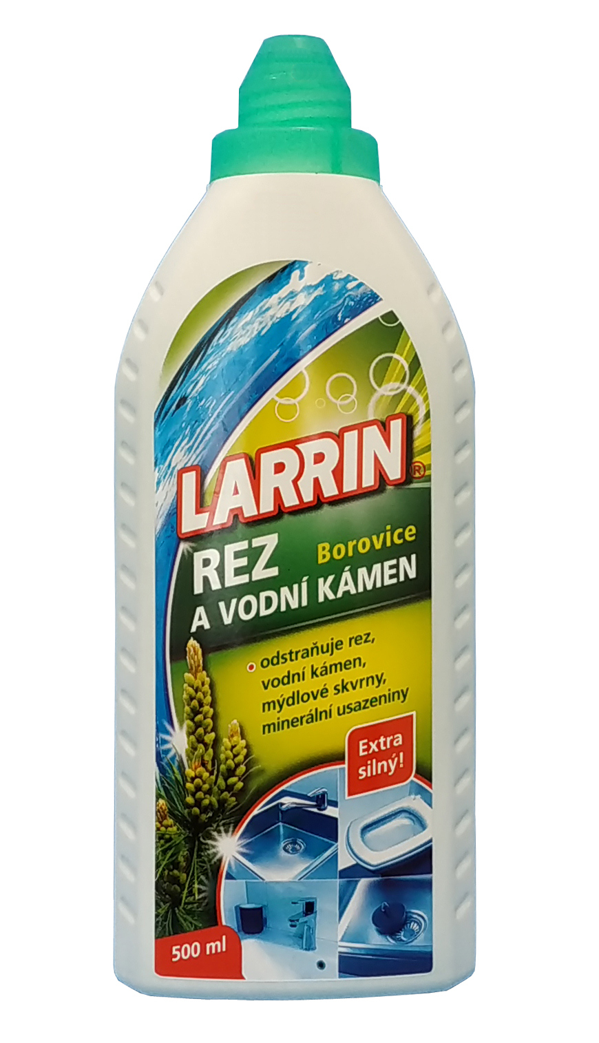 Larrin na rez a vod.kámen 500ml borovice