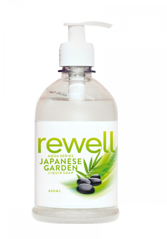 WD Rewell tek. mýdlo Jap. zahrada 400ml