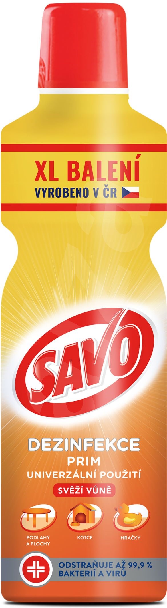 Savo Prim Svěží vůně 1,2l (oranžová)