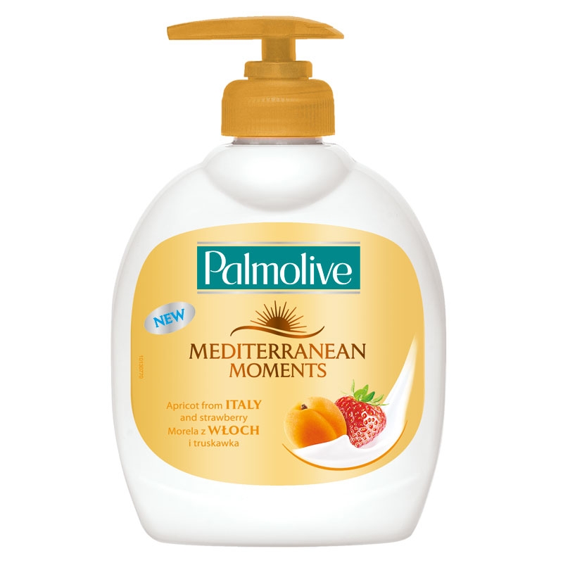 Palmol.tek.mýdlo Meruňka&jahoda 300ml
