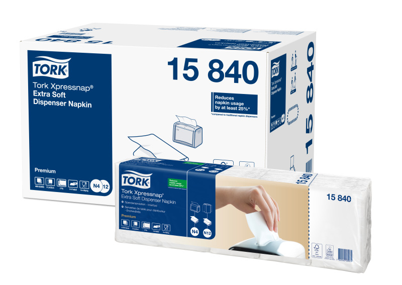 Ubrousky Tork 15840 2vrs.500ks Prémium do zásobníku