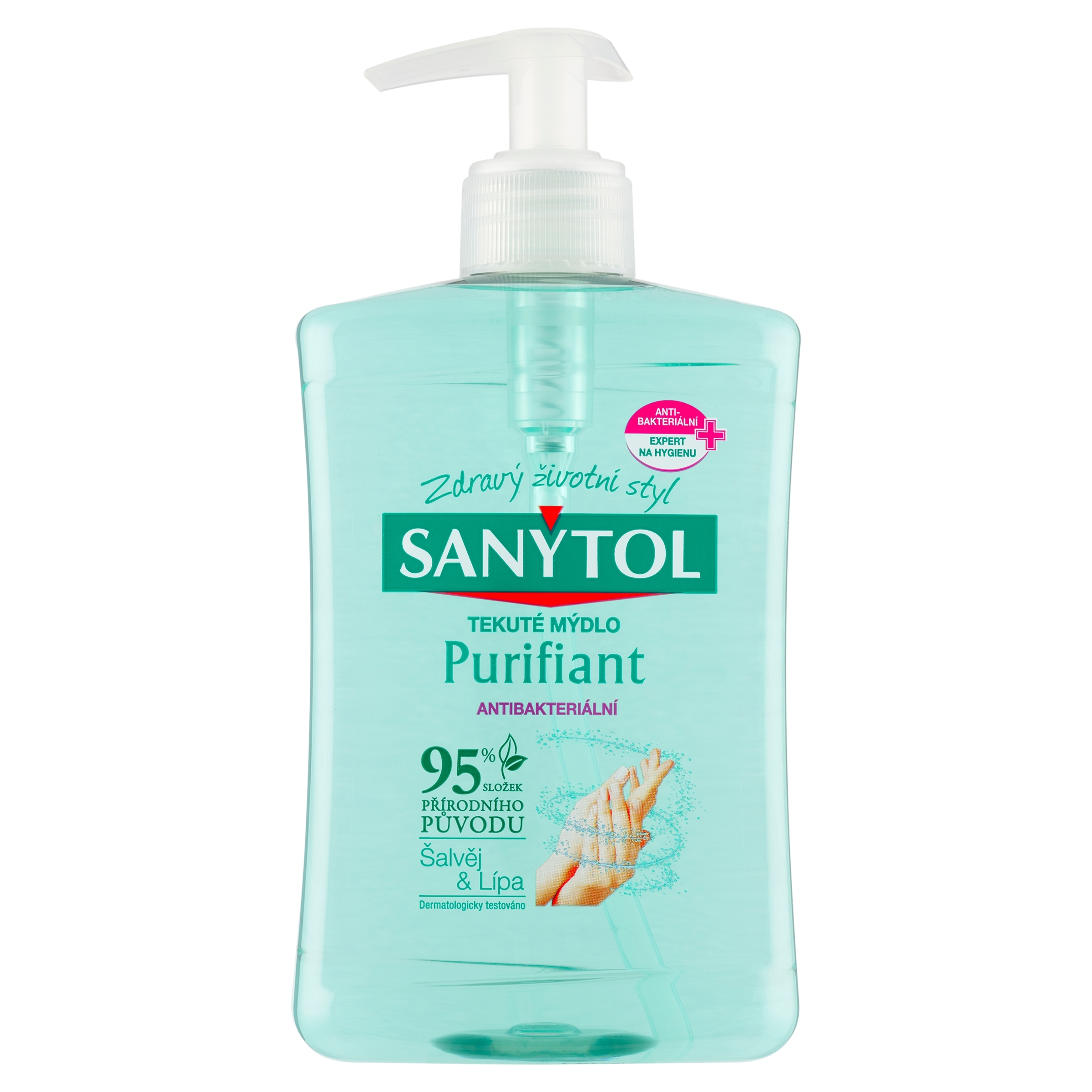 Sanytol 95% RP antibakt. mýdlo 500ml Purifiant