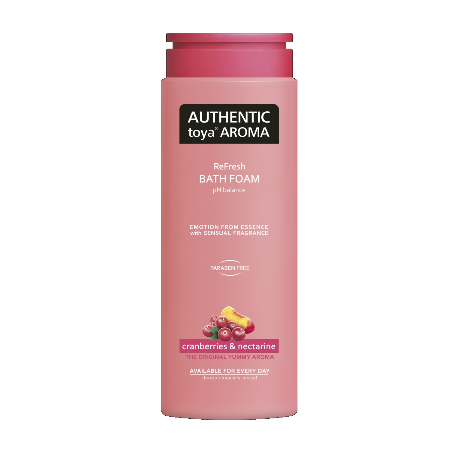 AUTHENTIC pěna do koupele 600ml Cranberries & nectarine