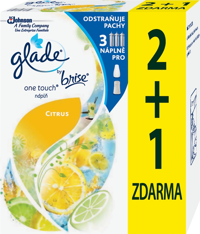 Glade One Touch Citrus 3x10ml náplň