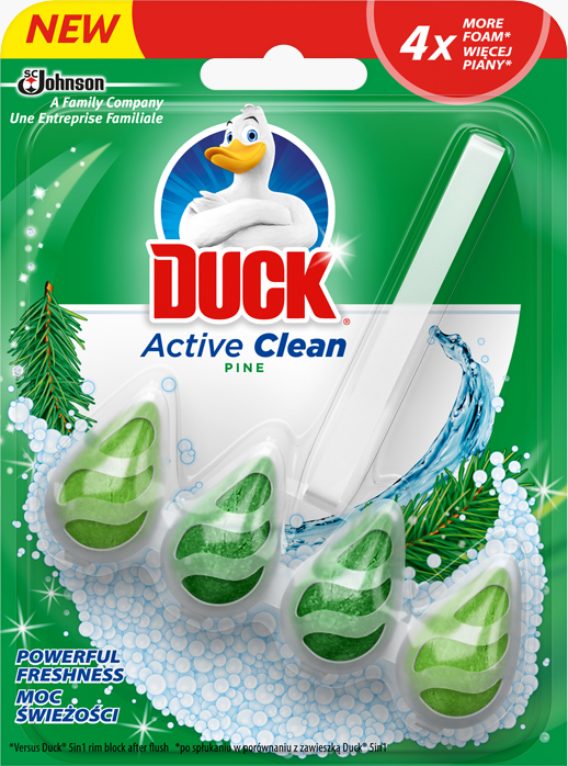 Duck Active Clean WC závěs 38,6g Pine