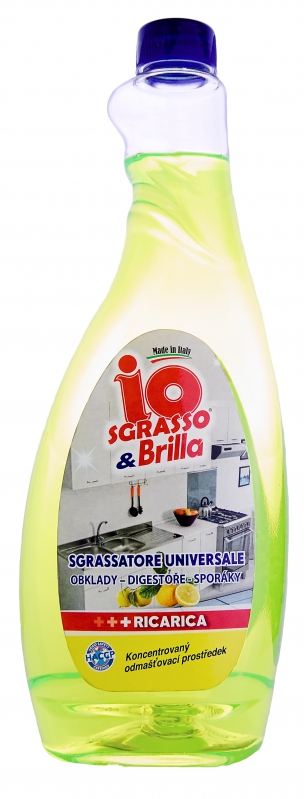 IO Sgrasso&Brilla NÁPLŇ 750ml odmašťovač  0460IO