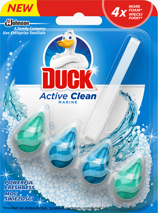 Duck Active Clean WC závěs 38,6g Marine