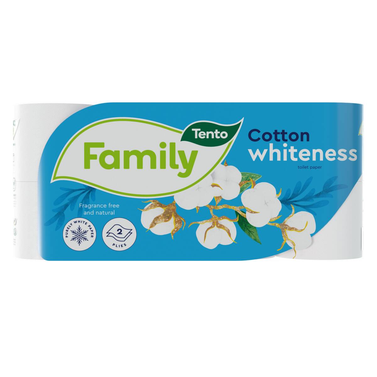 TP Tento Cotton White 2vrst.(8) 1role 229498