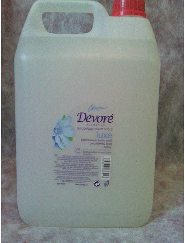 Devoré tekuté mýdlo Luxe 5l Bílé