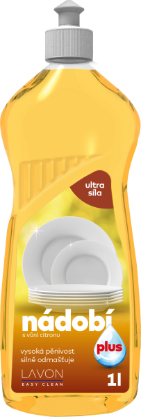 Lavon nádobí Plus 1l citron