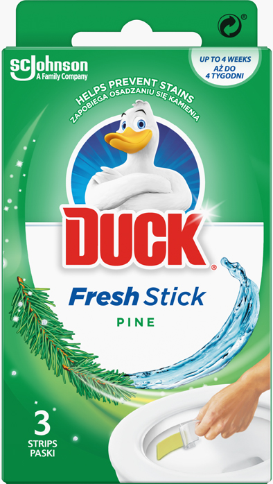 Duck Fresh Stick do WC mísy Lesní 3ks 27g