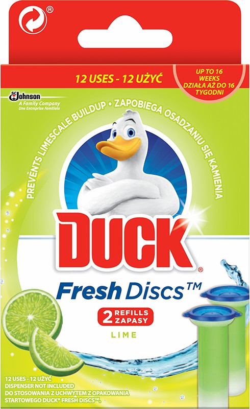 Duck Fresh Discs duo náplň Limeta 2x36ml