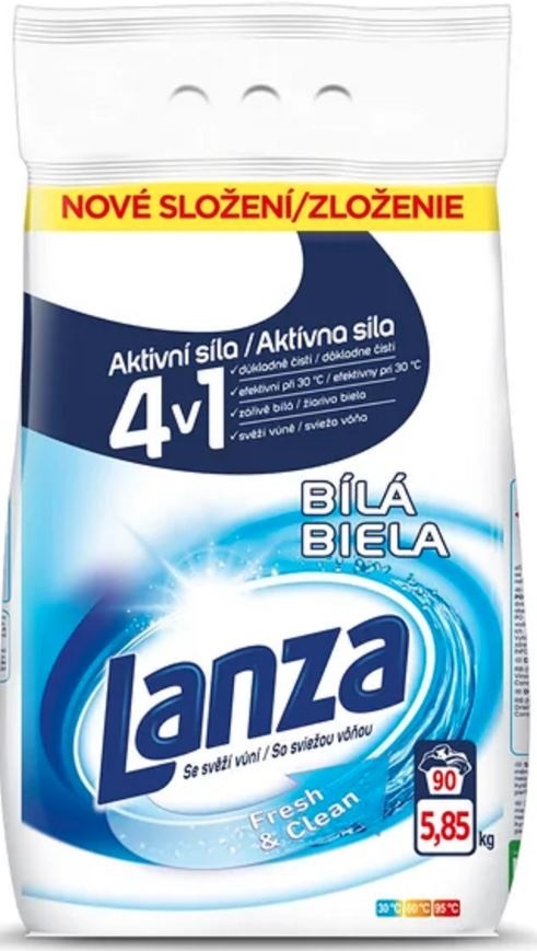 Lanza 5,85kg 90dávek White