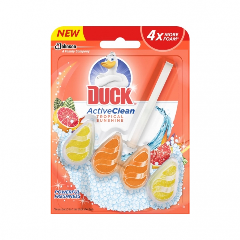 Duck Active Clean WC závěs 38,6g Tropical Sunshine