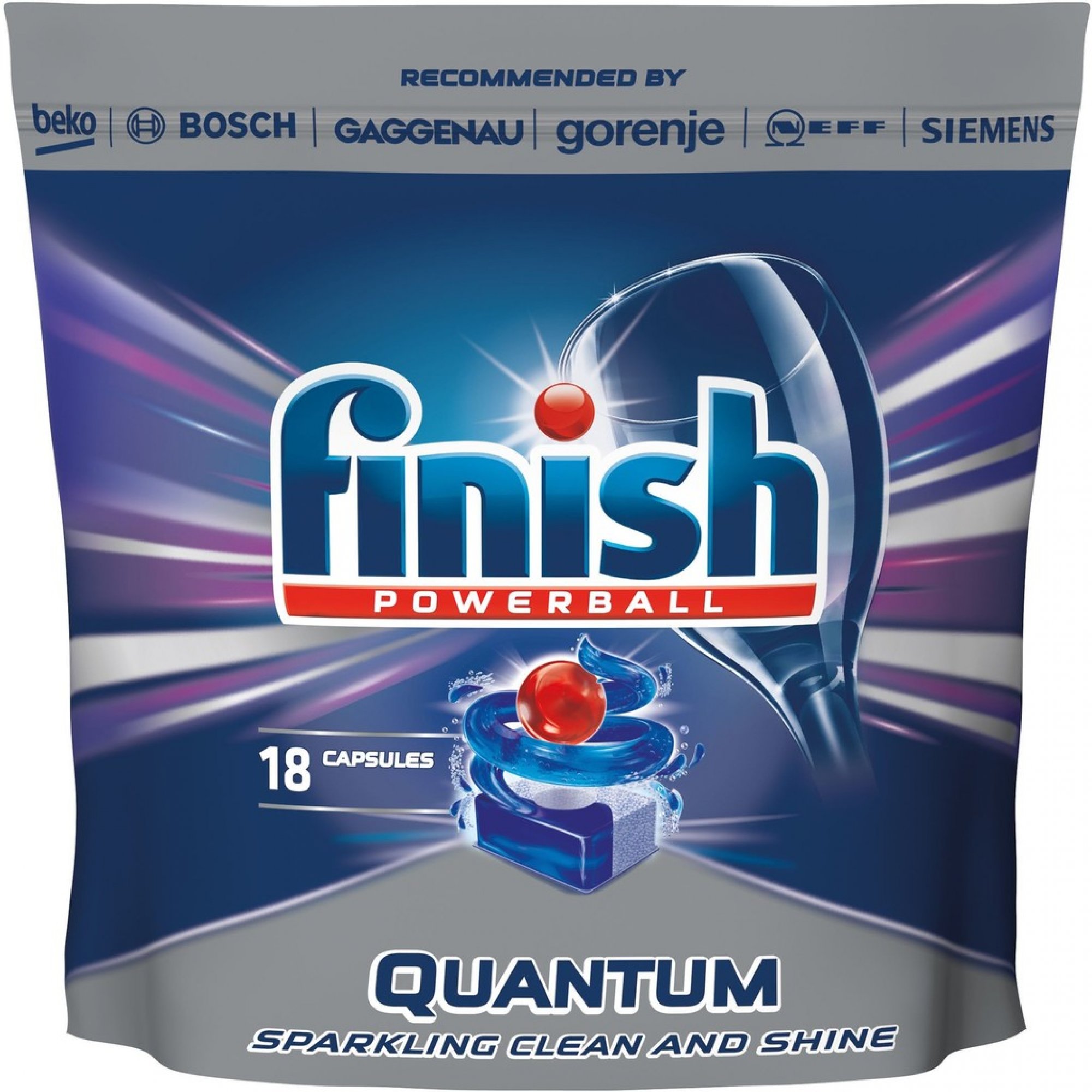 Finish Quantum kapsle 18ks Regular