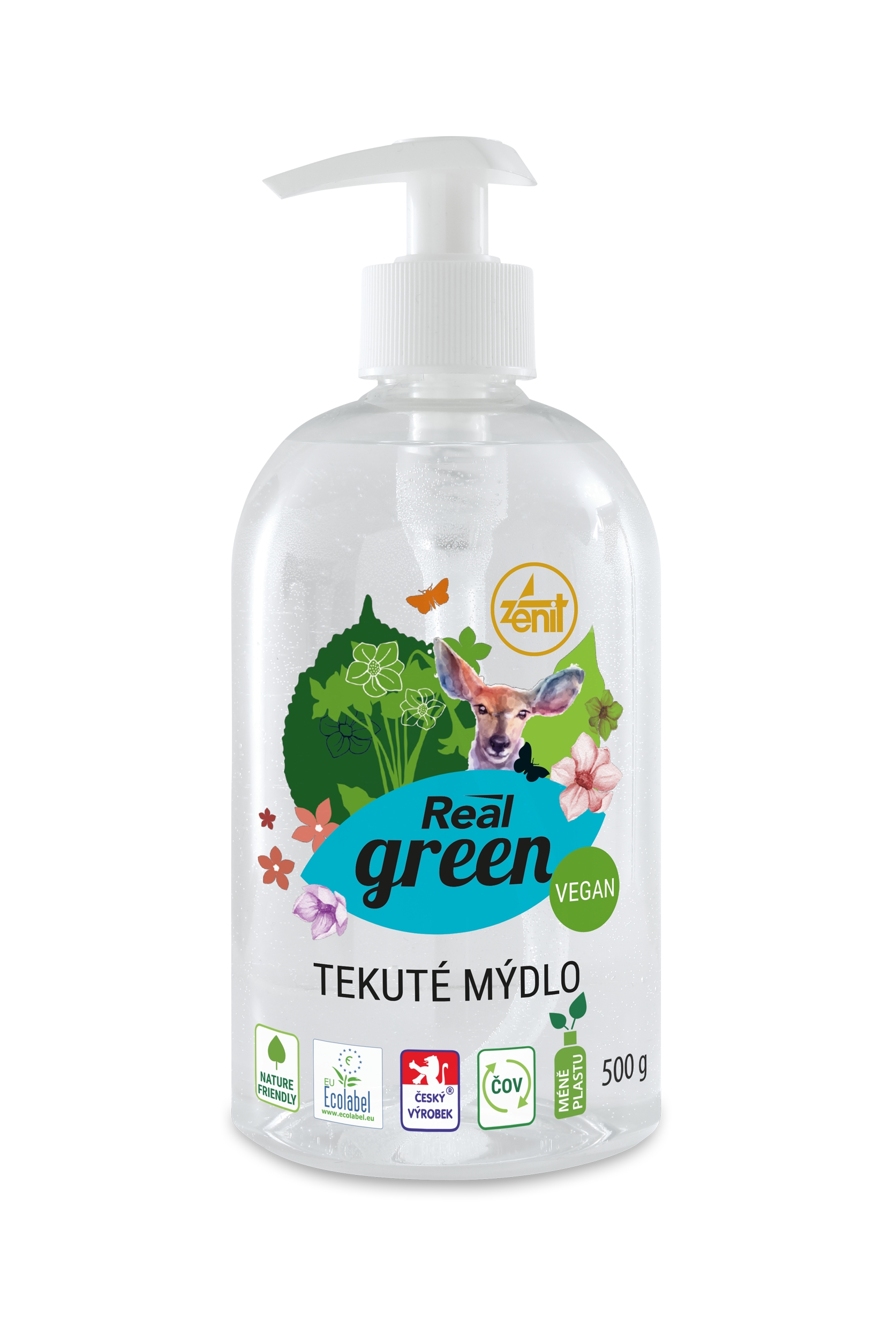Real green tekuté mýdlo 500g