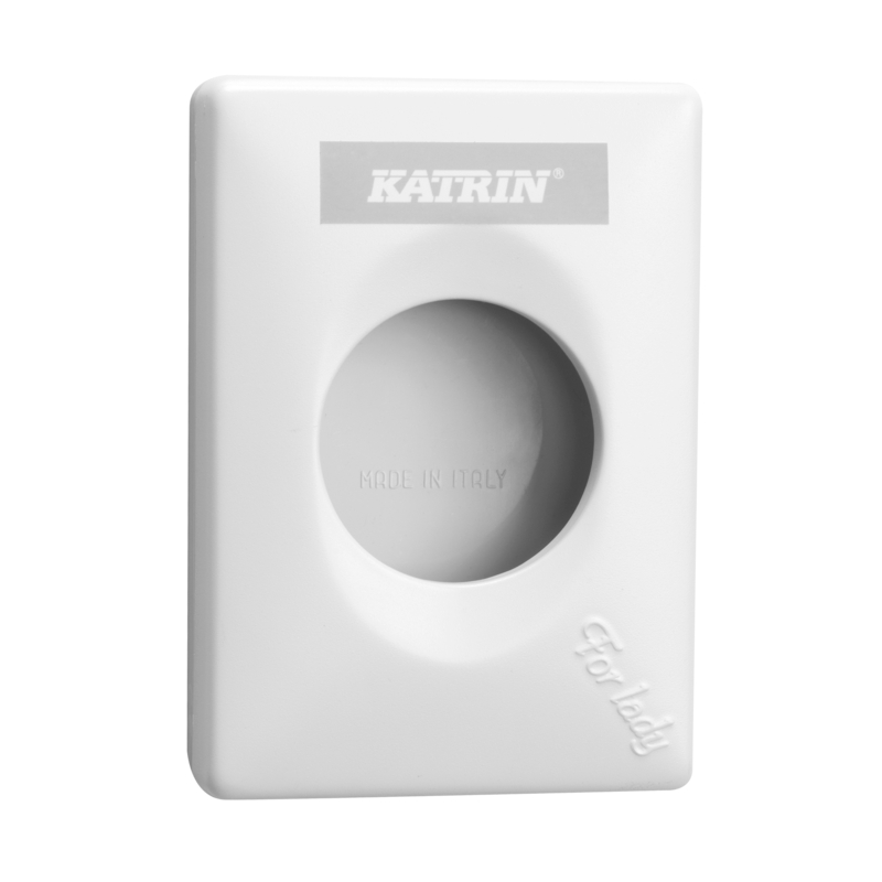 Zásobník na hygien.sáčky Katrin 91875 bílý