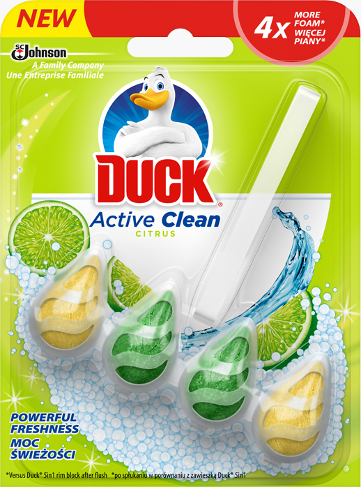 Duck Active Clean WC závěs 38,6g Citrus