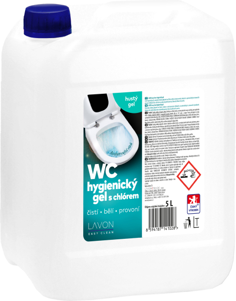Lavon WC hustý gel s chlorem 5l