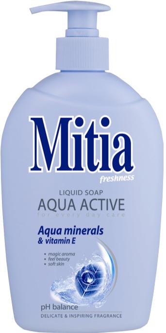 Mitia tek.mýdlo 500ml Aqua Active pumpa