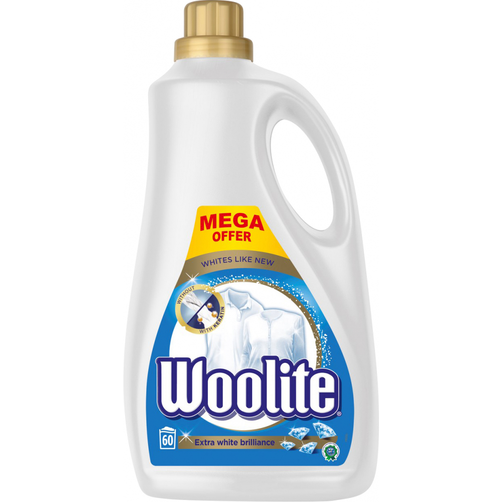 Woolite 3,6l Zářivá bělost 60dávek