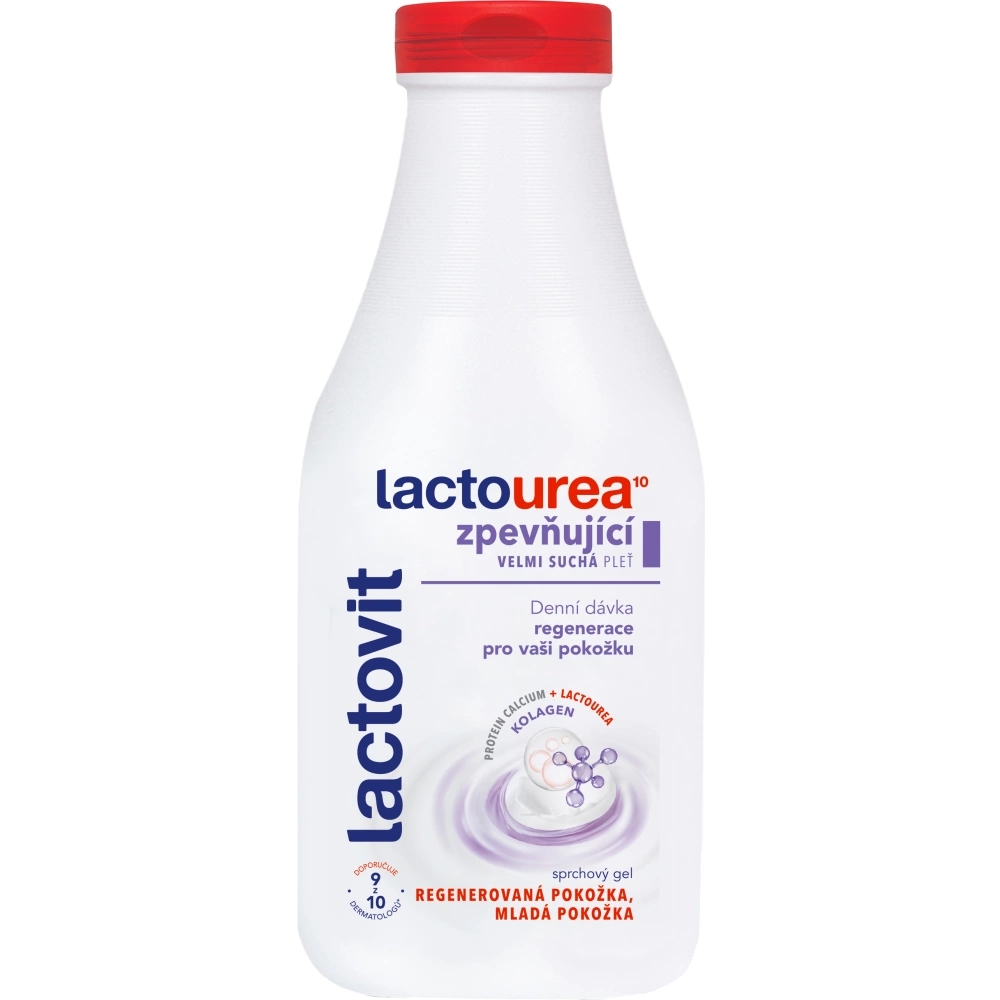Lactovit Lactourea zpevňující sprchový gel 500ml