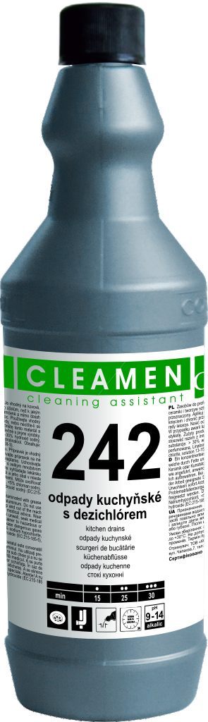 Cleamen 242 kuch.odpady s dezichlórem 1l