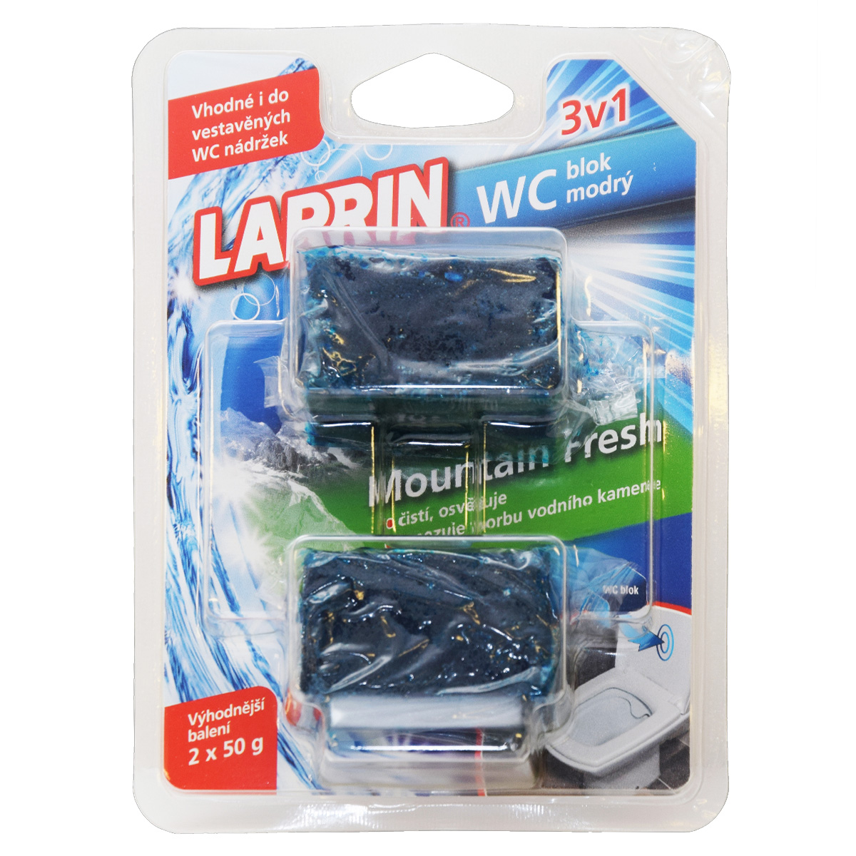 Larrin WC blok 2x50g Moutain