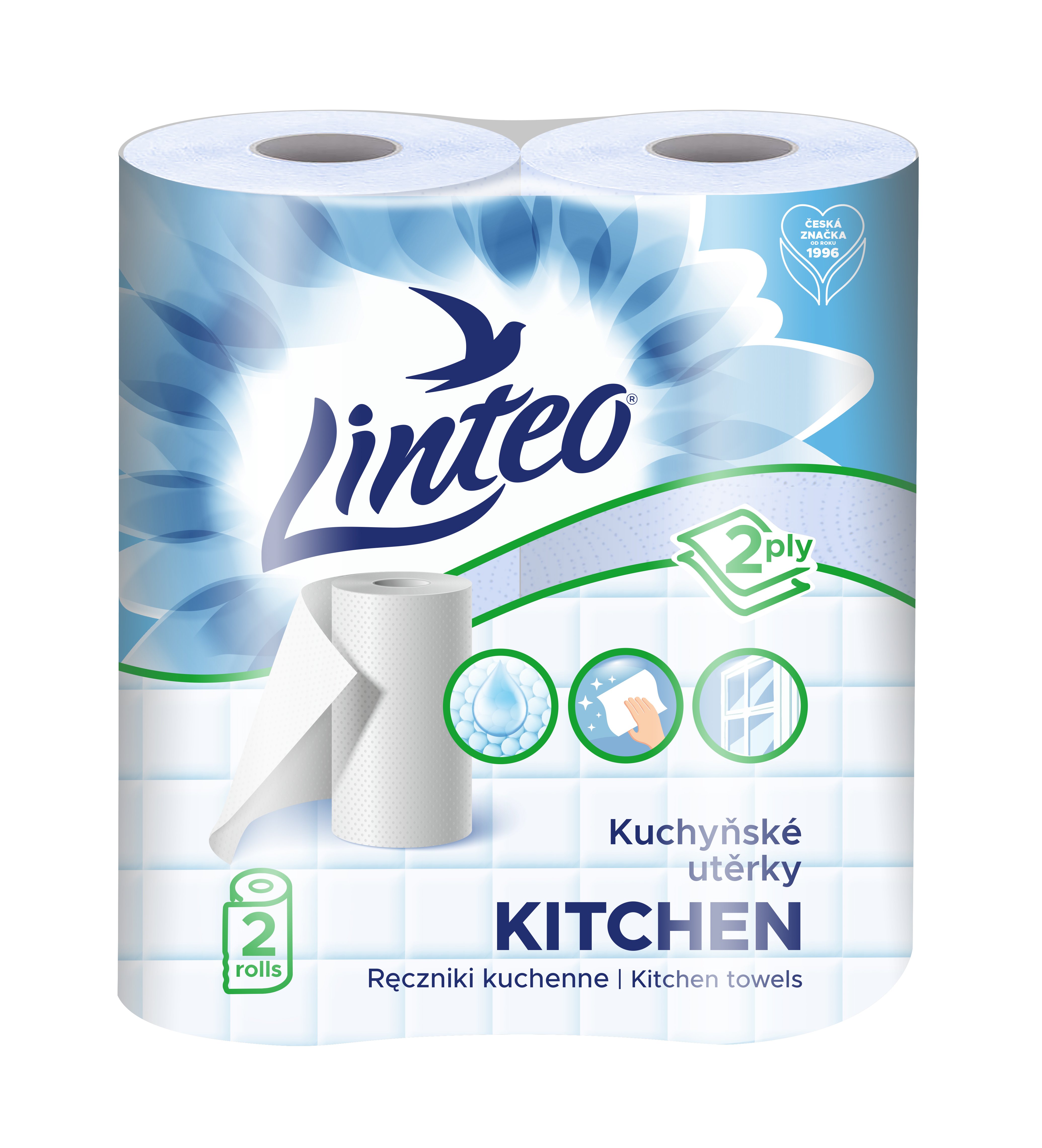 KU Linteo 60043 2-vrstvé celuloza, 1role(2)