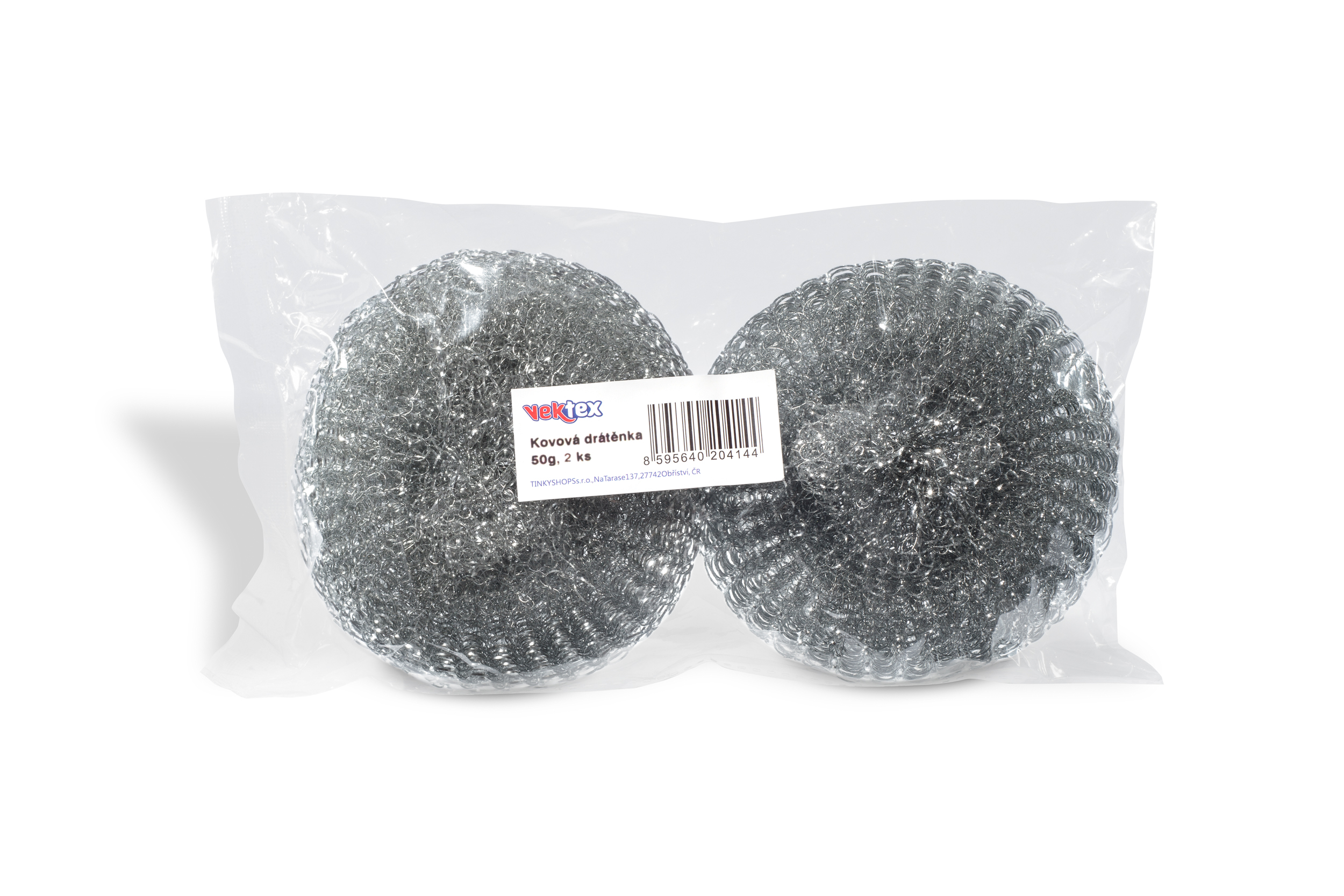 Drátěnka kovová 2ks Vektex 50g  20414