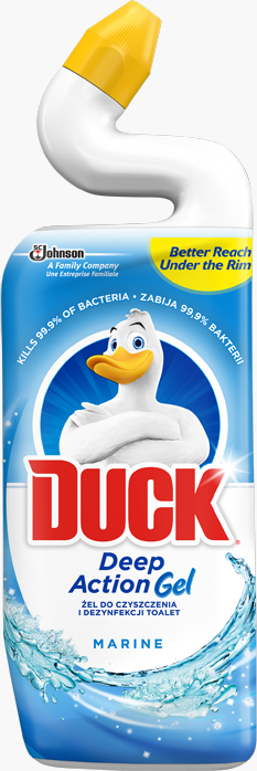 Duck gelový WC čistič 750ml Mořská vůně