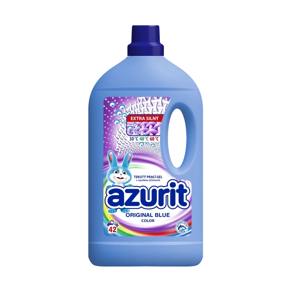 Azurit Original Blue prací gel 42dávek/1890ml Color