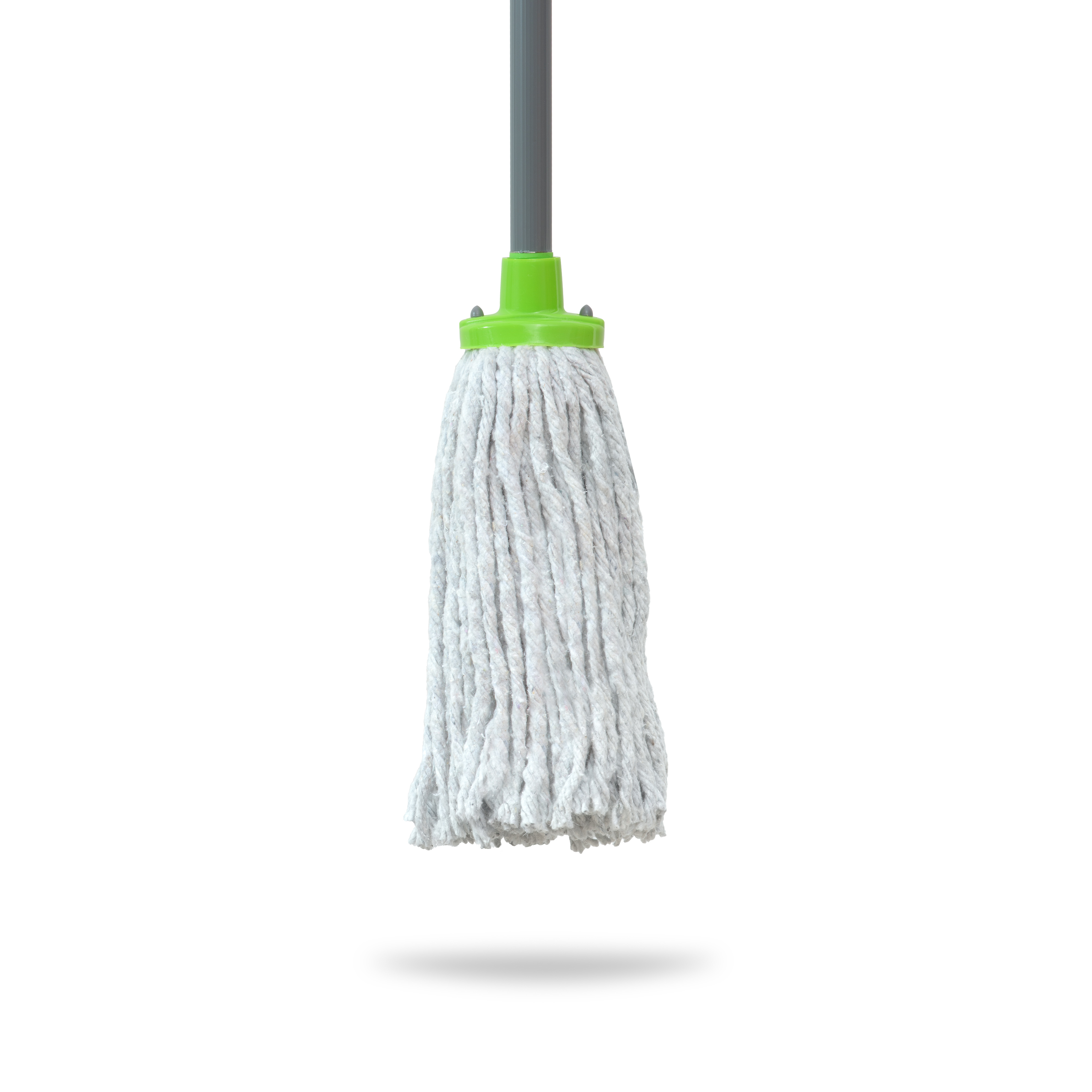 Mop s tyčí bavlna 200g šedo-zelený Vektex   20652