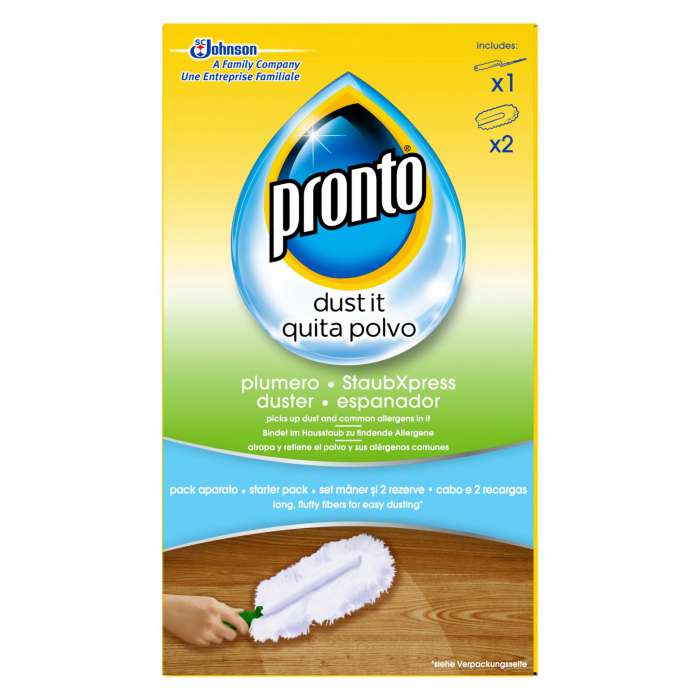 Pronto prachovky Duster 1rukojeť+2prach.