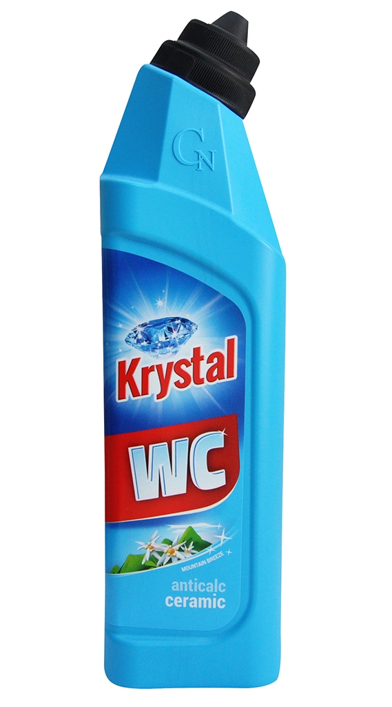 Krystal WC kyselý čistič modrý 750ml