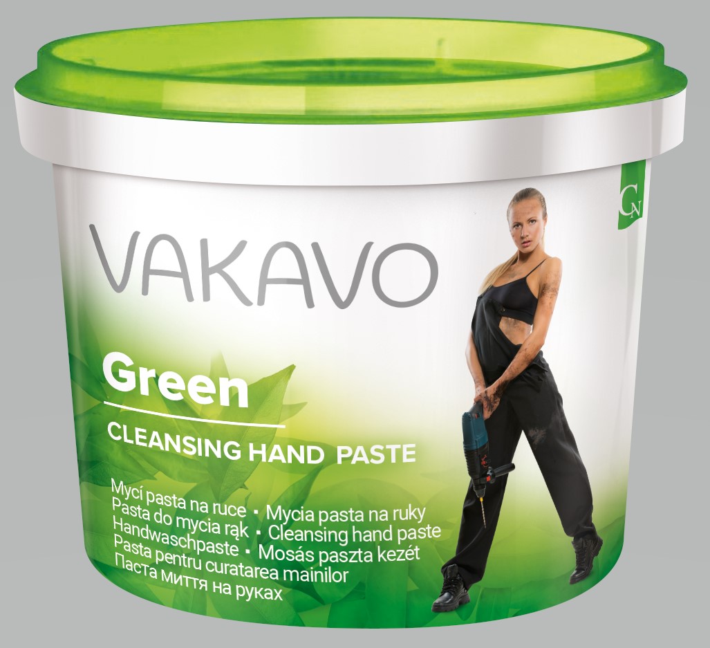 Vakavo Green mycí pasta na ruce 500g