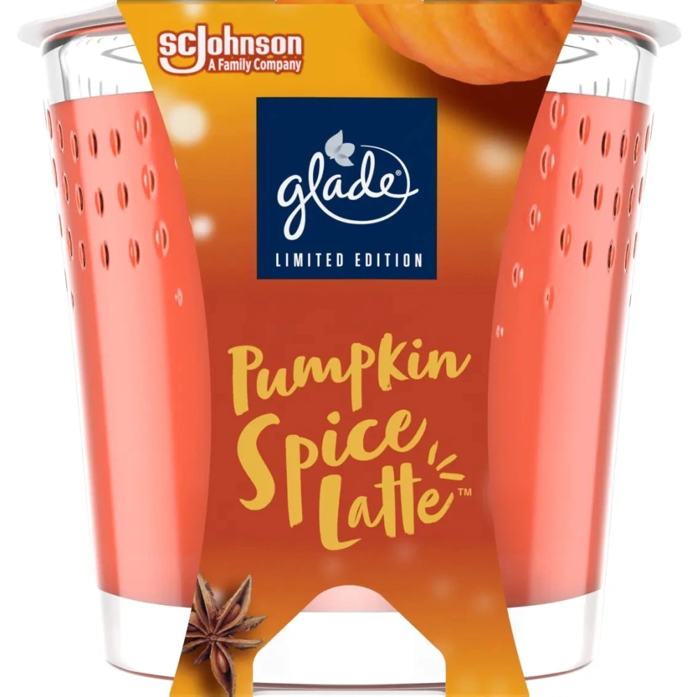 Glade svíčka Pumpkin Spice Latte 129g