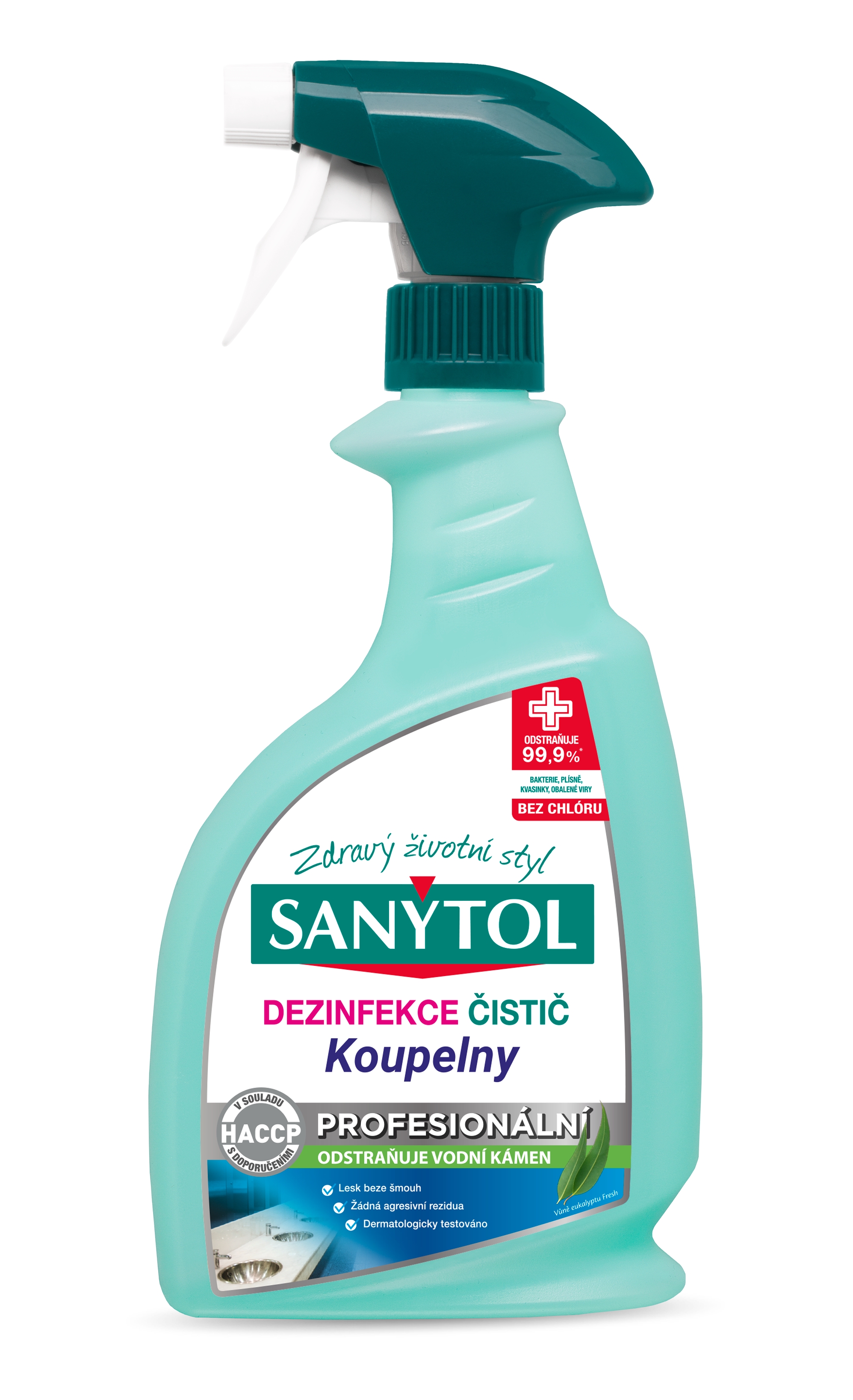 Sanytol Prof. HACCP Koupelny dezinfekční čistič 750ml