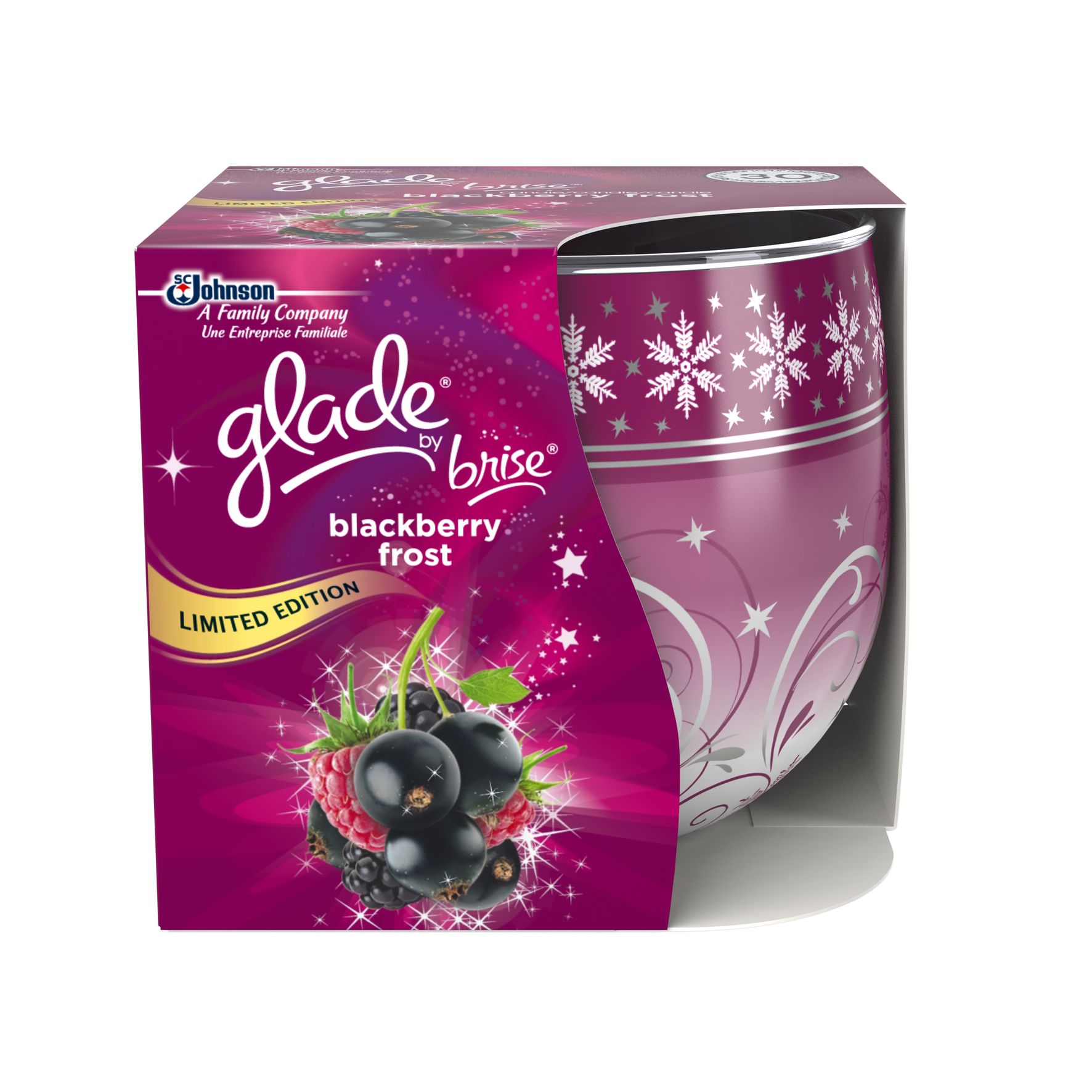 Glade svíčka Lesní ovoce 120g