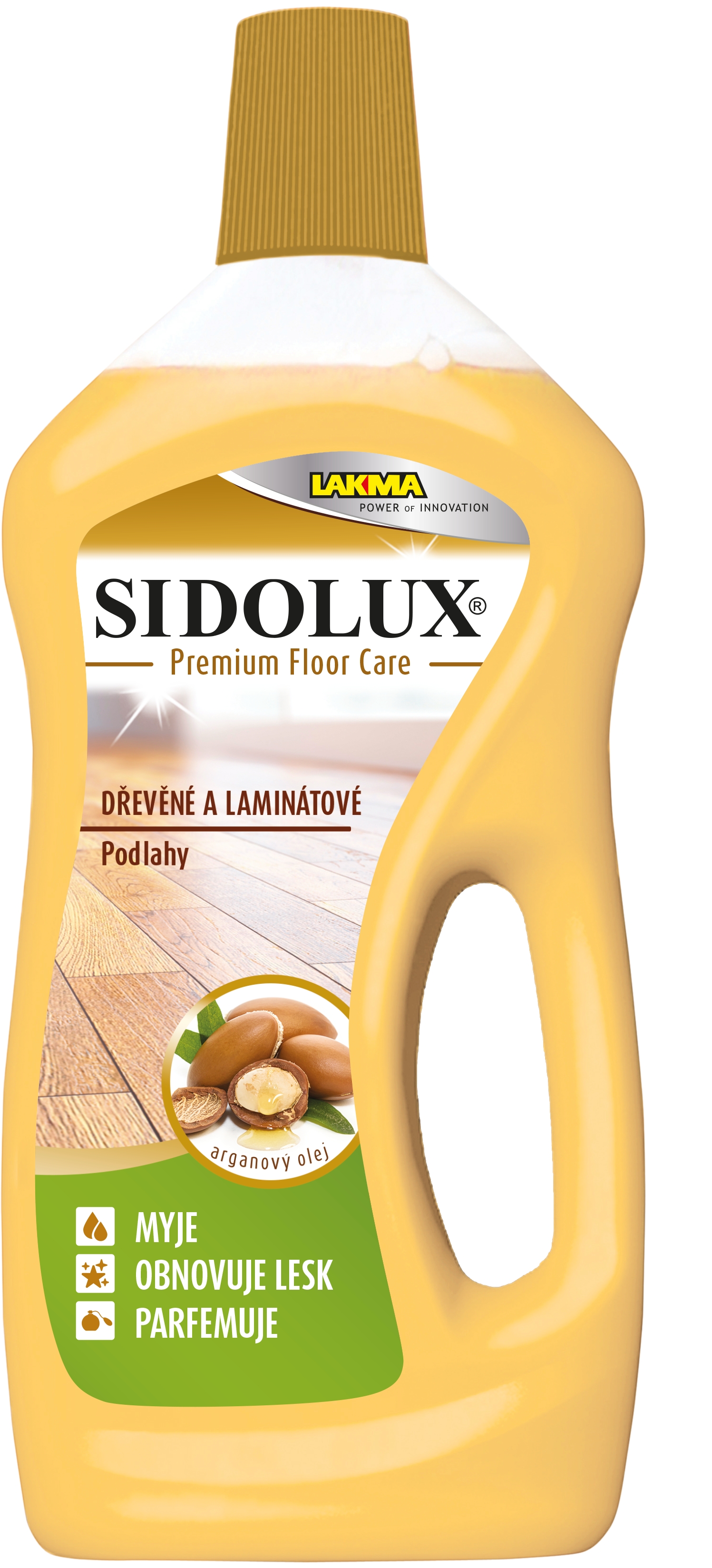 Sidolux Premium mytí dřev.a laminát.podlah 750ml - Arganový olej