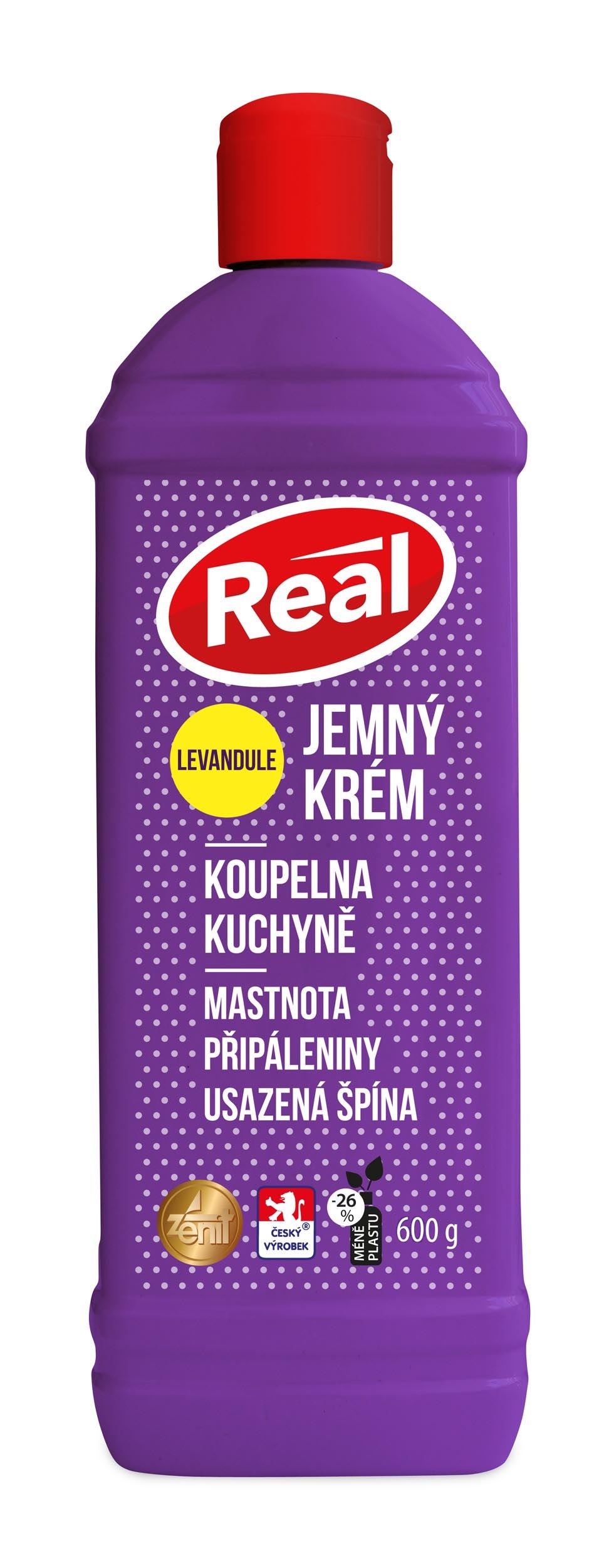 Real extra jemný levandule 600g