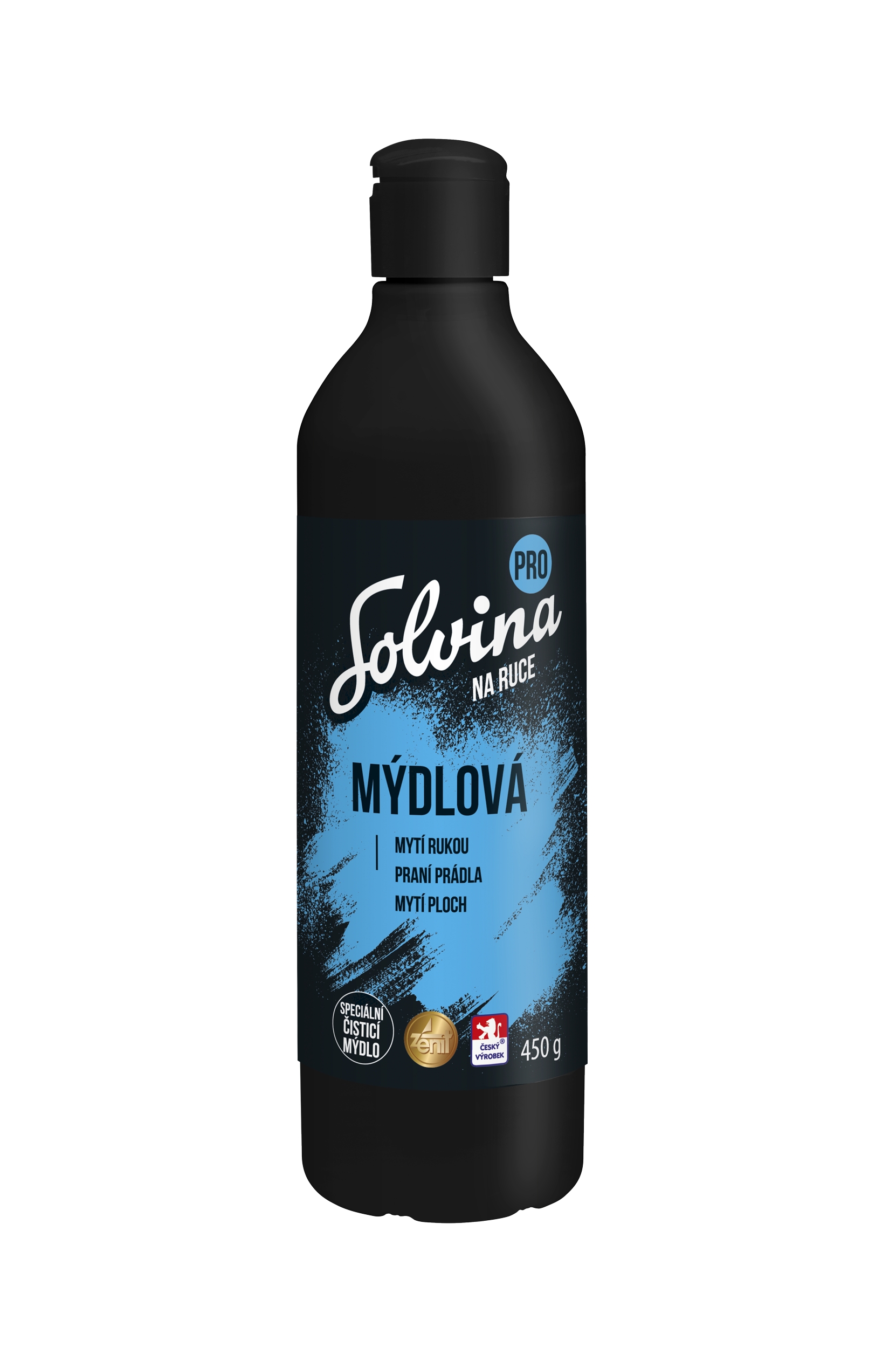 Solvina Profi mýdlová modrá 450g