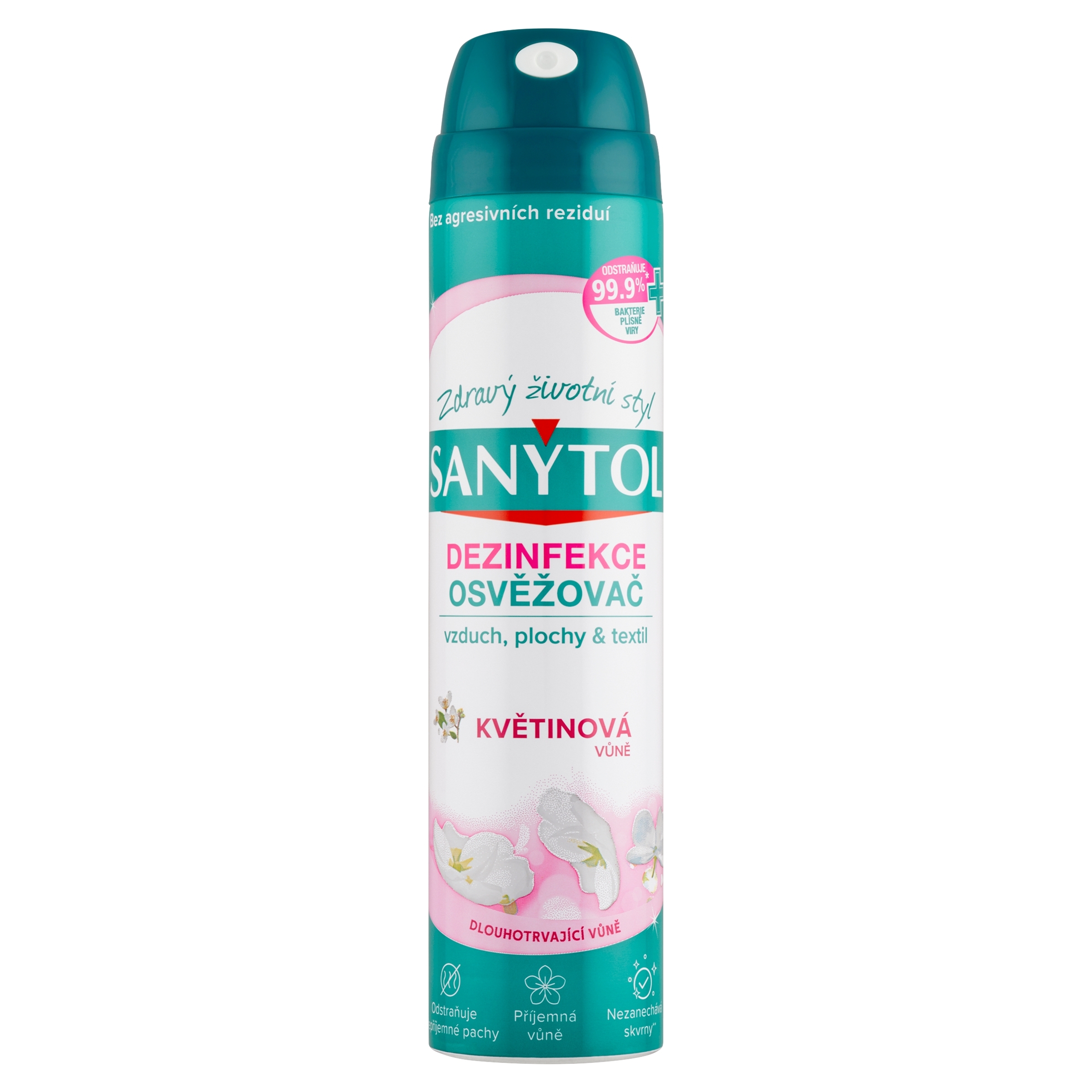 Sanytol dezinfekční osvěžovač 300ml Květinová vůně