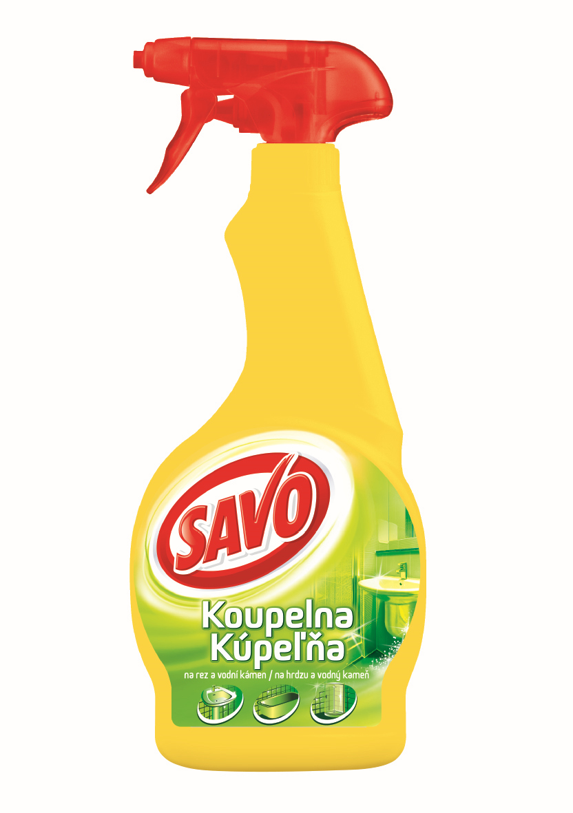 Savo čistič koupelen 500 ml pump. bez chloru