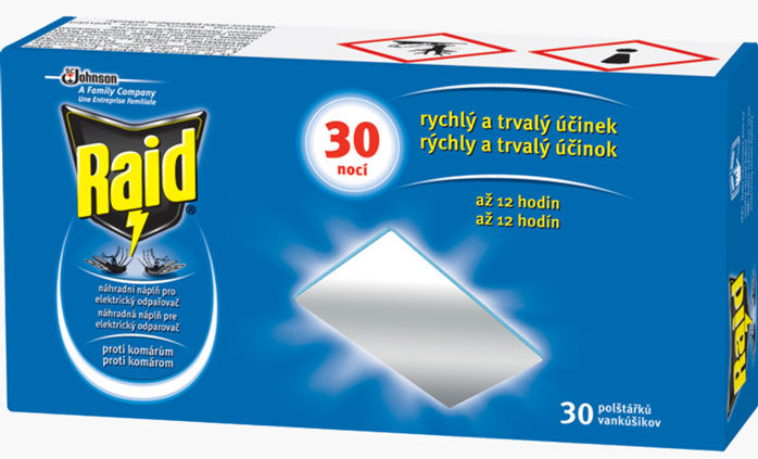 Raid náhradní náplně 30ks suché