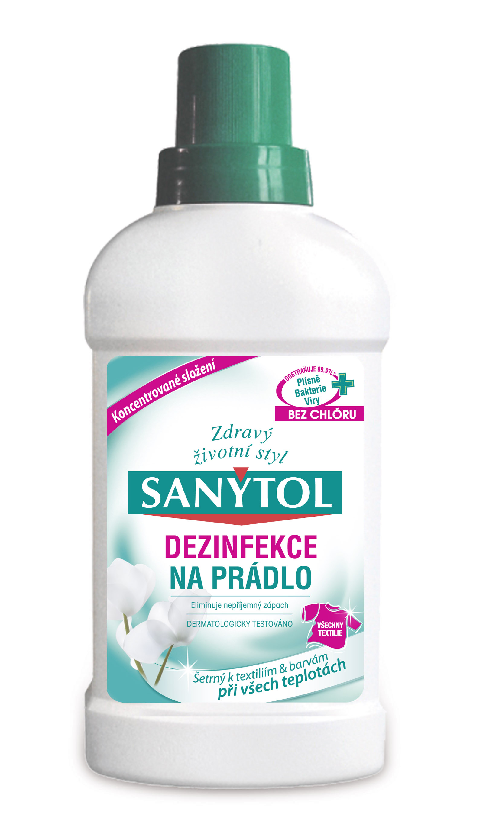 Sanytol dezinfekce na prádlo 500ml Bílé květy