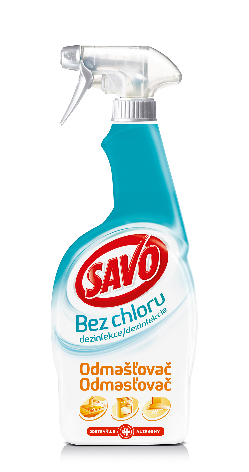 Savo bez chloru odmašťovač 700ml MR