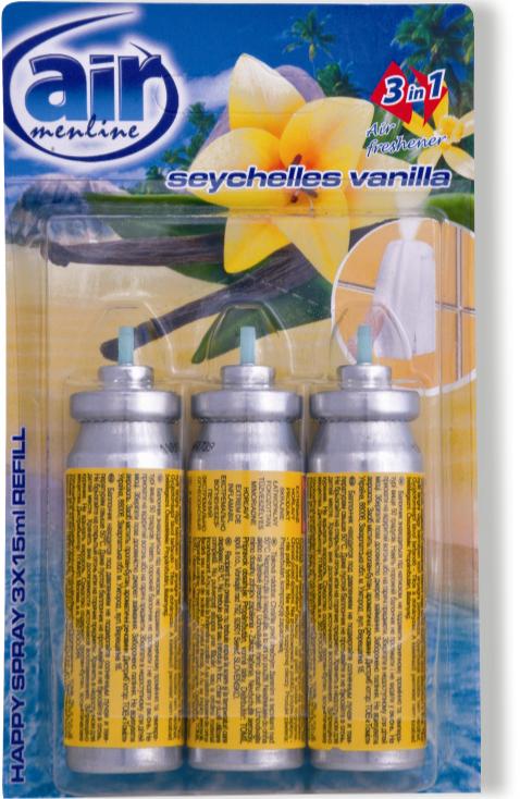 AIR menl.happy spray 3x15ml Seych.náplň
