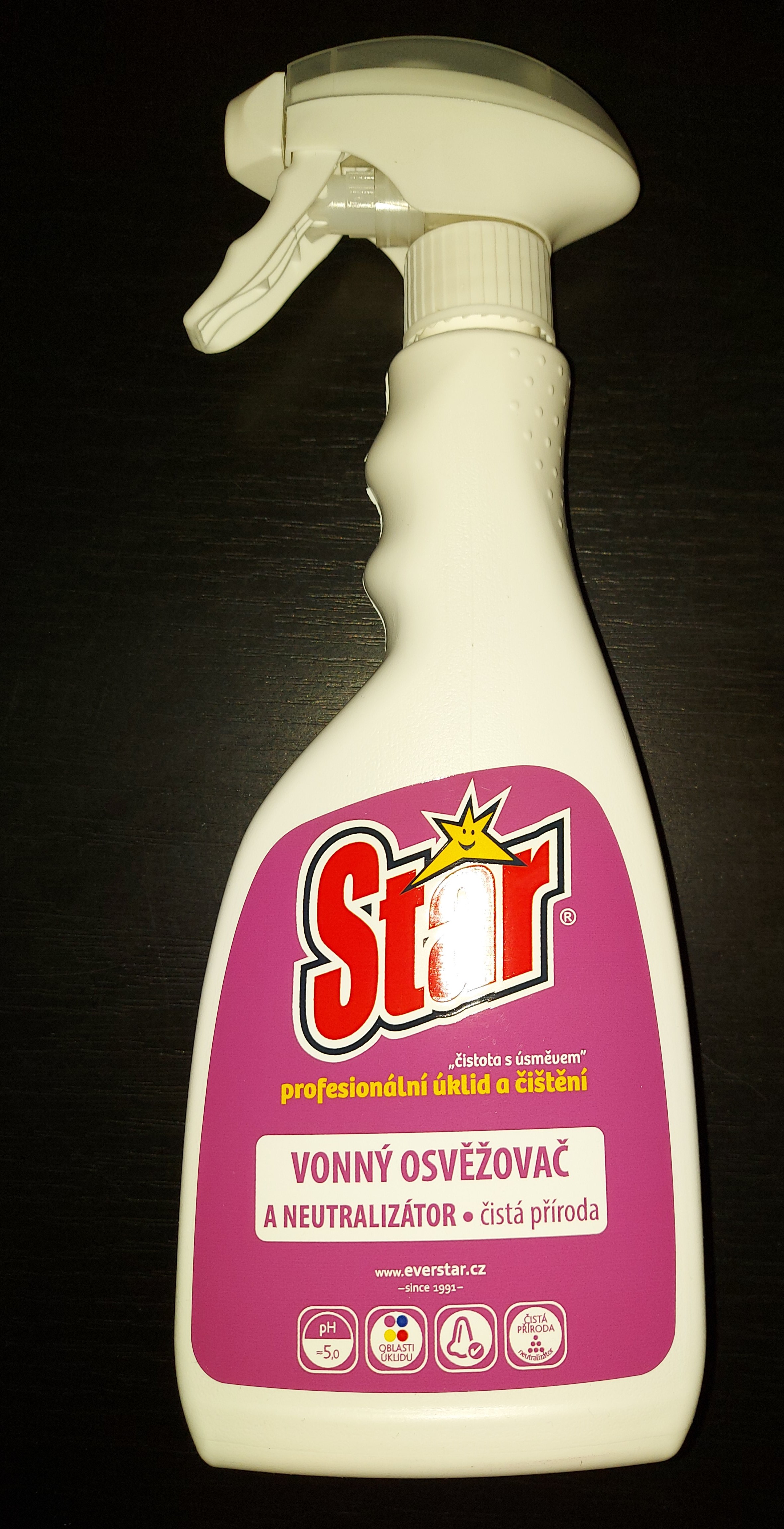 Star vonný osvěžov.a neutr. Čistá příroda 500ml MR